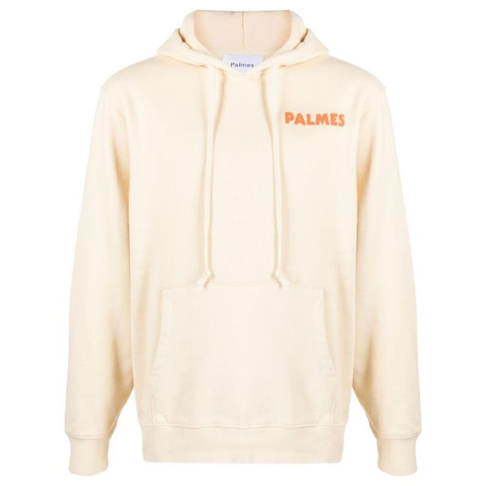 PALMES BLOODY Cotton Blend Hoodie Men WHITE Sweaters & Cardigans